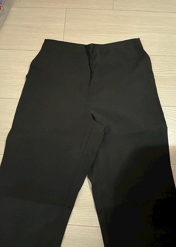 Kadın Siyah Kumaş Pantolon - Görsel 2