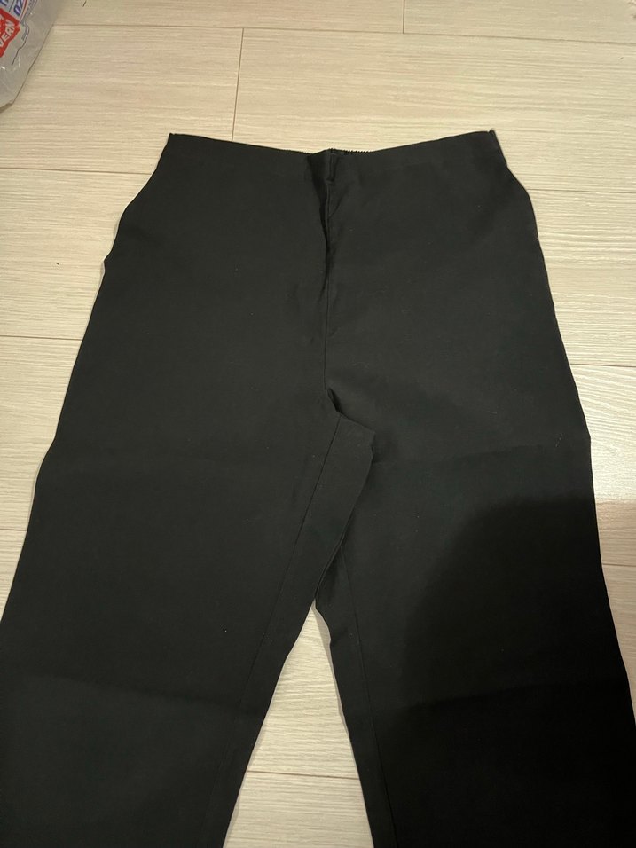 Kadın Siyah Kumaş Pantolon - Görsel 2