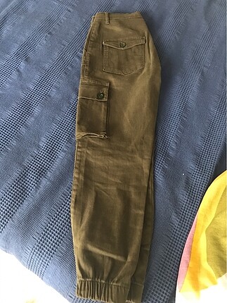 likralı kargo pantolon