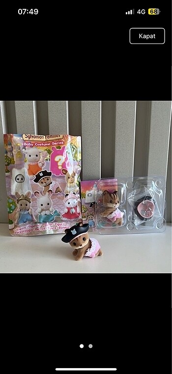 Sylvanian families korsan sincap
