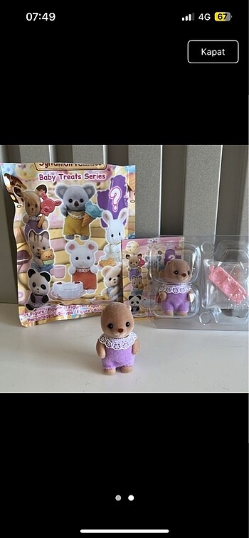 Sylvanian families su samuru özel
