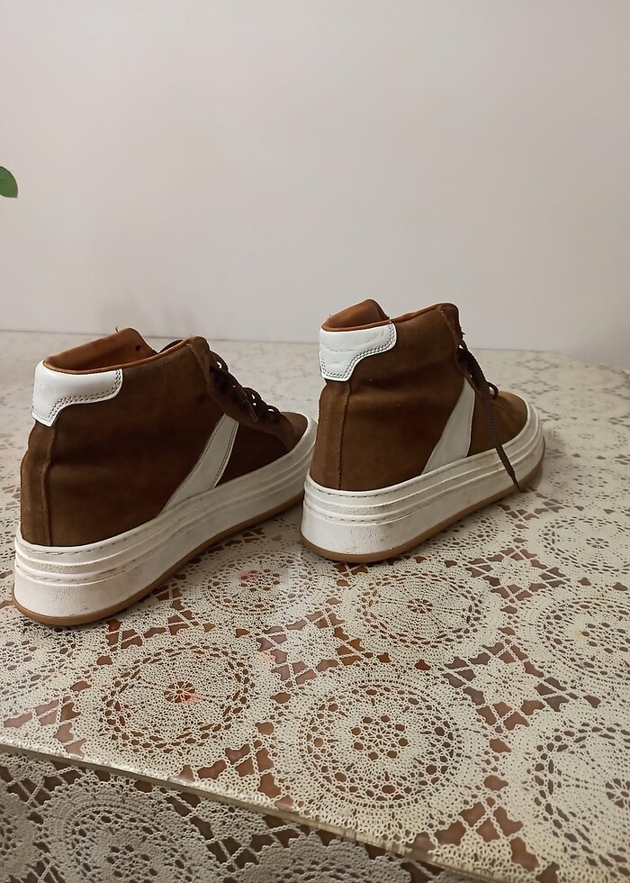 SÜET BOT AYAKKABI - Görsel 4