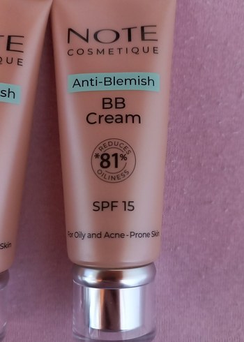 NOTE Anti-Blemish BB Krem SPF15 Bej - Görsel 2