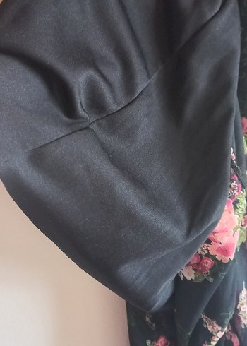 Çiçek Desenli Uzun Bohem Elbise - Görsel 5