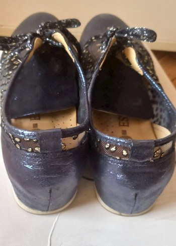 Lacivert içten tabanlı ayakkabı - Görsel 6