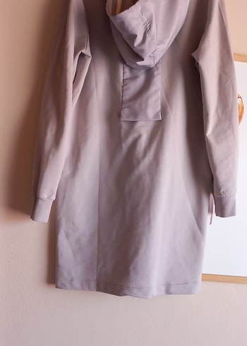 gri renk yağmurluk - Görsel 5