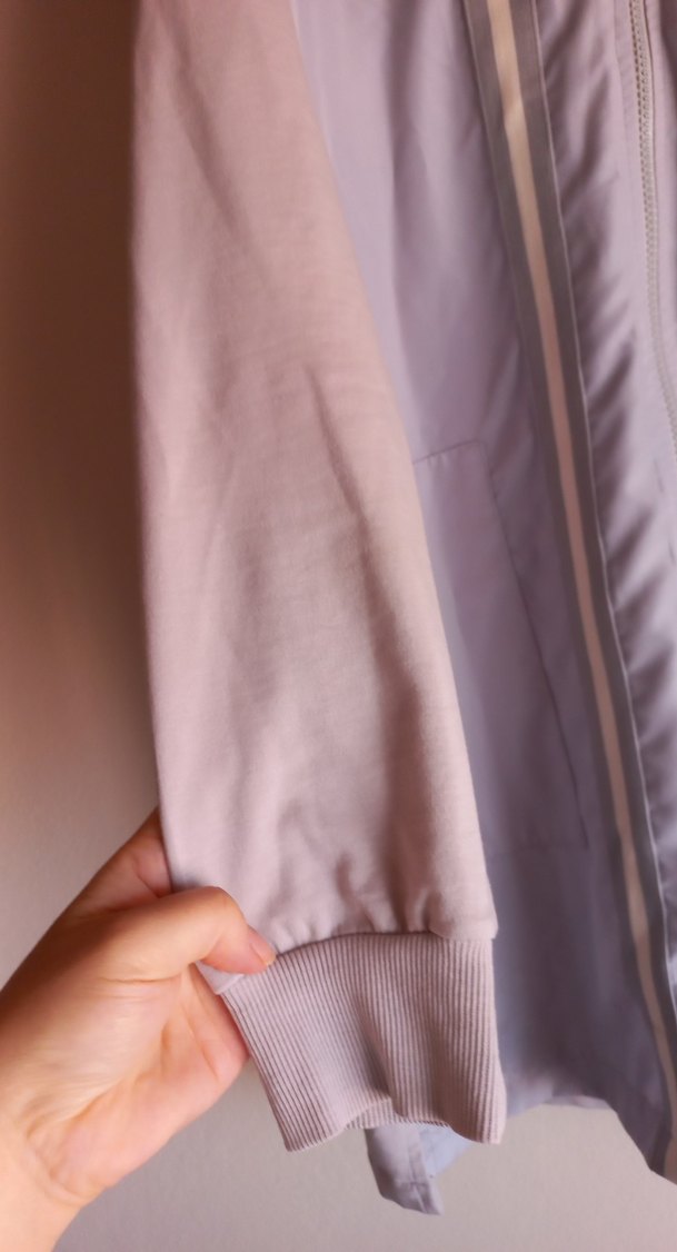 gri renk yağmurluk - Görsel 3