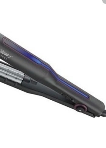 Zigzag Plakalı Siyah Saç Şekillendirici tost makinası - Görsel 3