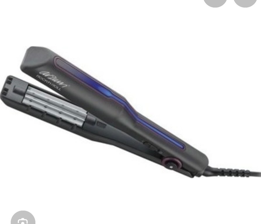 Zigzag Plakalı Siyah Saç Şekillendirici tost makinası - Görsel 3