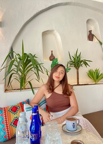 Bej Örgü Uzun Etek - Görsel 3