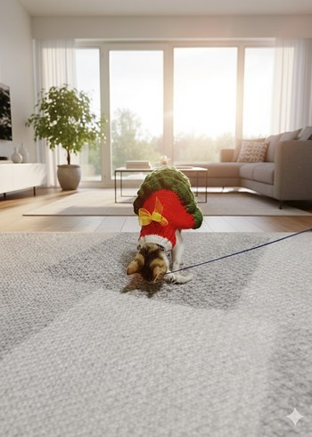 Renkli Kedi Kıyafeti - Görsel 3