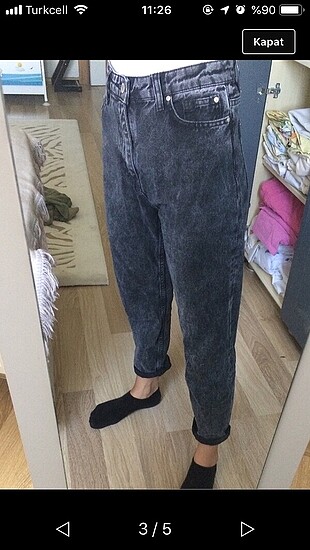 mom jean pantolon
