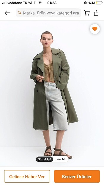 Pull and bear trençkot