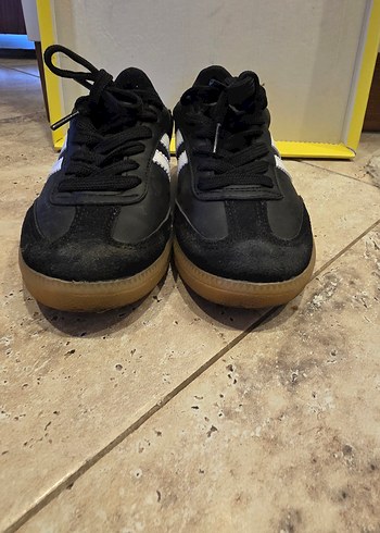 Diğer Siyah Spor Ayakkabı Velcro Detaylı