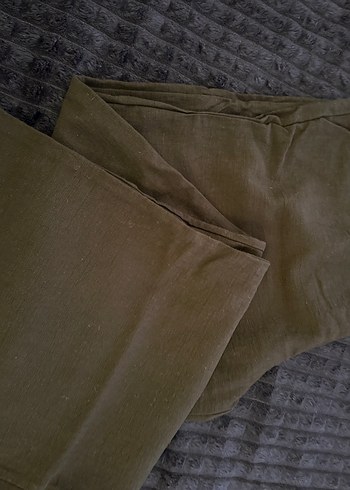 Zara Kadın Keten Rahat Kesim Pantolon