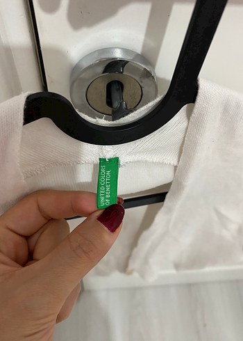 Kısa Kollu Beyaz Keten Bolero - Görsel 3