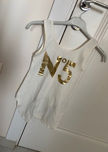 Beyaz Baskılı Çocuk Atlet N5 - Görsel 2