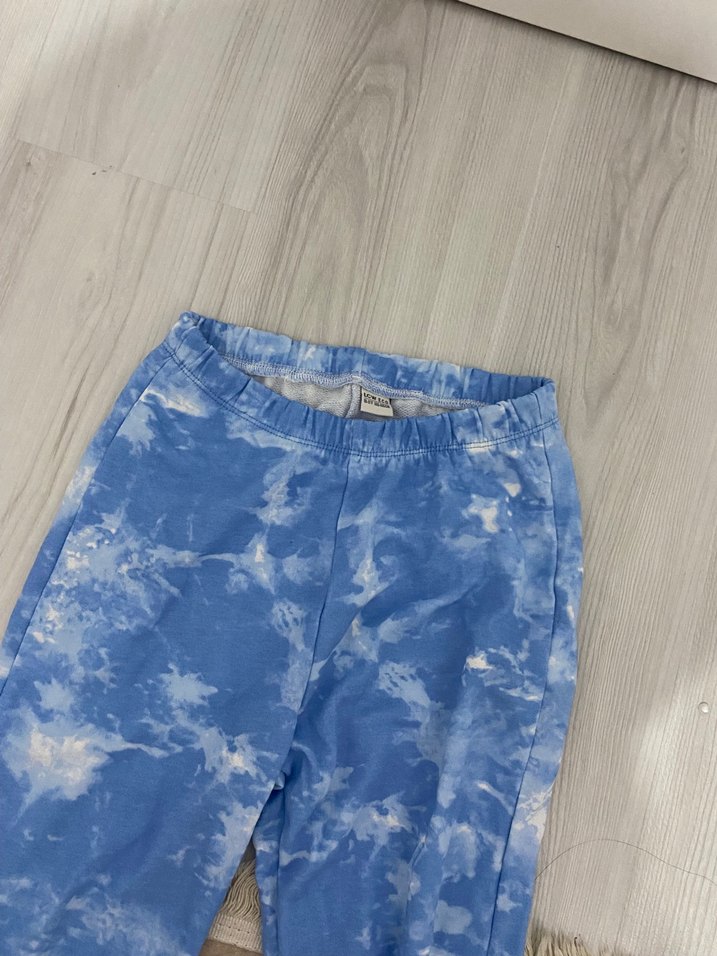 Mavi Batik Desenli Sweatshirt - Görsel 3