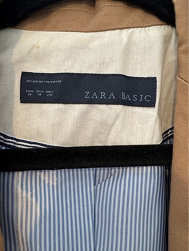 s Beden camel Renk Zara Blazer Ceket
