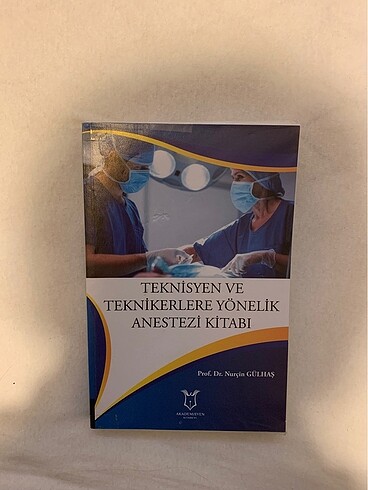 Teknisyen ve teknikerlere yönelik anestezi kitabı