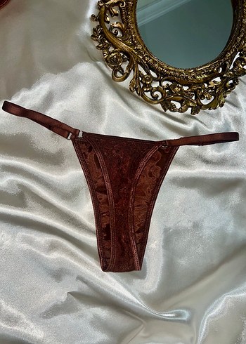 s Beden Bohem Kahverengi Mini Sütyen Takımı (S-M & L-XL)