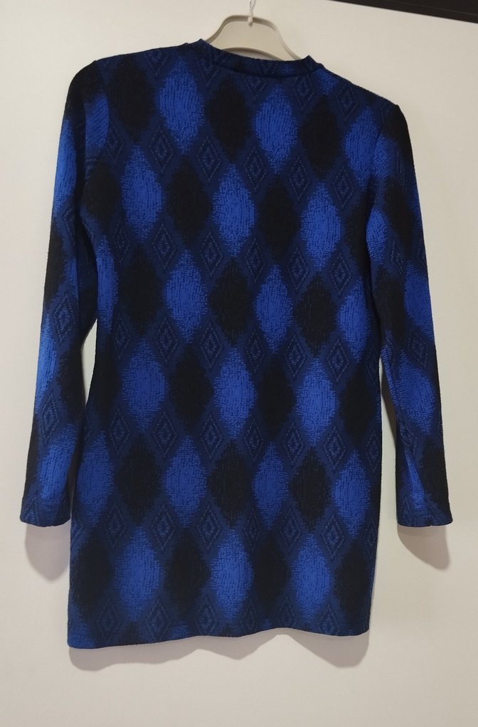 Kadın Lacivert Triko Uzun Kollu Tunik - Görsel 2