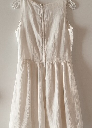 H&M Güpürlü elbise ve bolero 11 ve12 yaş
