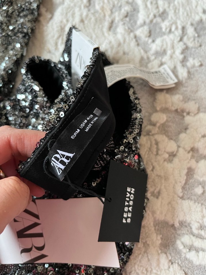 Parlak  Desenli Kadın  Pantolon - Görsel 4