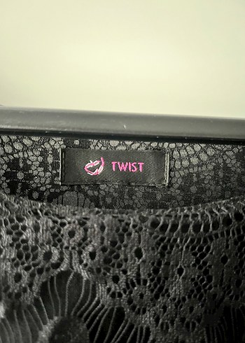 Çizgili Siyah Gri Elbisesi - Görsel 2