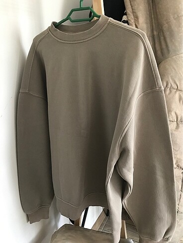 p&b soluk kahverengi sweatshirt