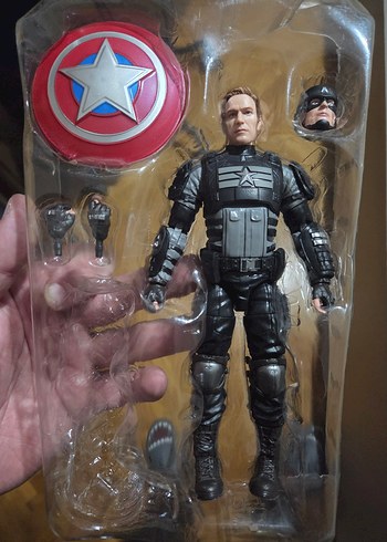  Beden Marvel Legends Captain America Aksiyon Figür