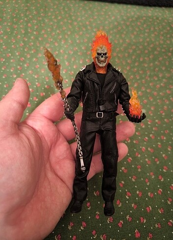  Beden Renk PWToys Marvel Ghost Rider Aksiyon Figür