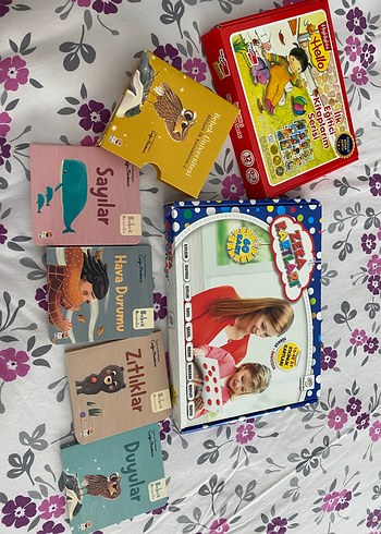 Çocuklar için Sayılar, Zıtlıklar ve Hava Durumu Kitapları