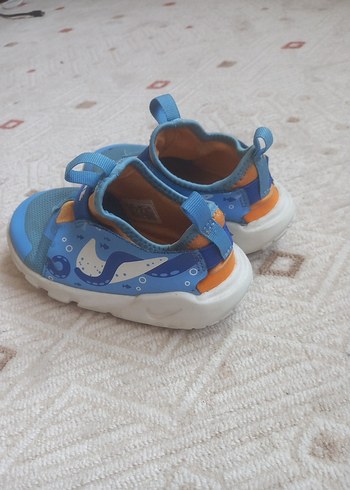 27 Beden mavi Renk Nike Erkek Çocuk Mavi Sneaker Velcro