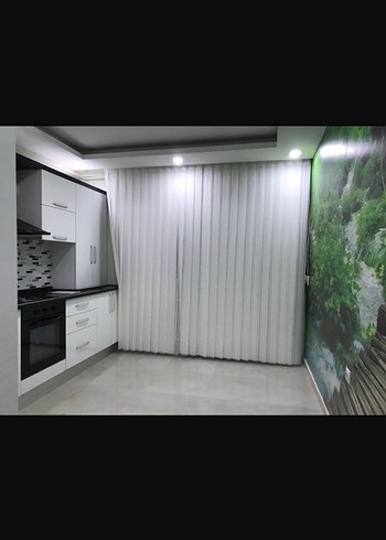 Beyaz Modern Perde - Görsel 2