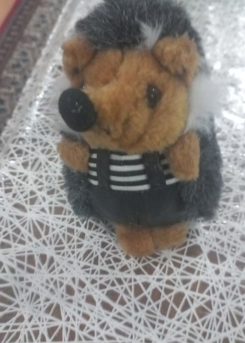 Ikea Renkli Kahverengi Peluş Kirpi Oyuncak