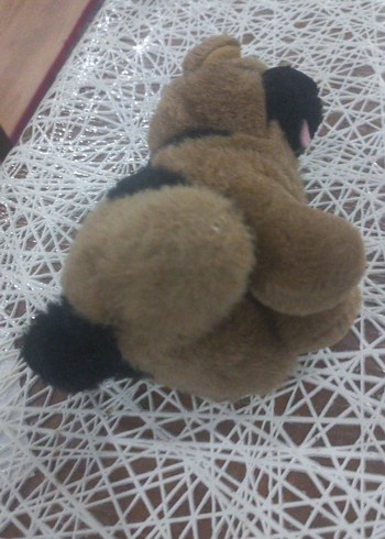  Beden Renk Kahverengi Peluş Köpek Oyuncak