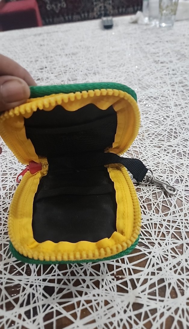 Renkli Nakışlı Fermuarlı Çocuk Cüzdanı - Görsel 2