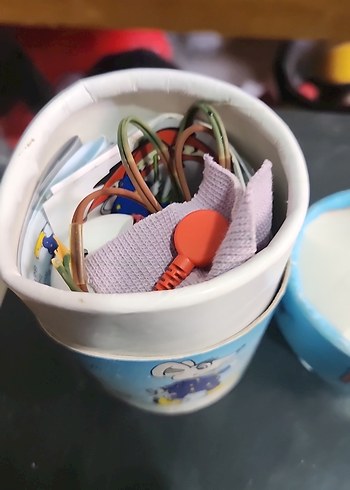 Mavi Fareli Çocuk Oyuncak Kutusu - Görsel 2