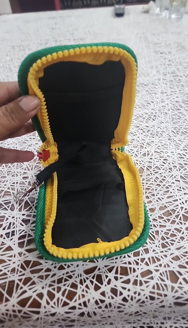 Renkli Nakışlı Fermuarlı Çocuk Cüzdanı - Görsel 2