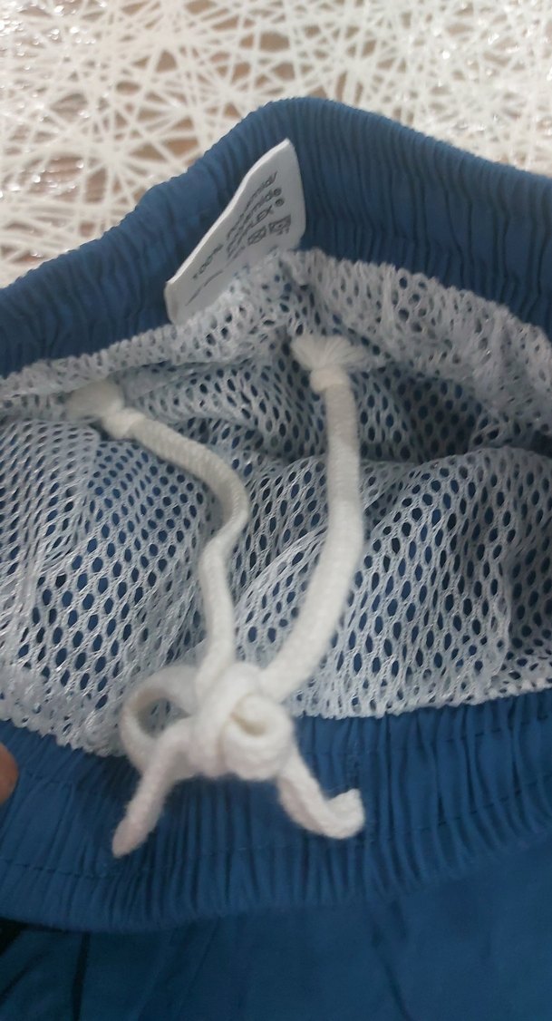 Parlak Mavi Erkek Çocuk Mayo Şortu - Görsel 4