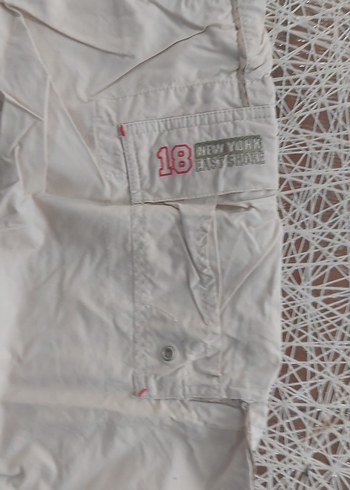 Pembe Pamuklu Hamile Tişörtü, Kısa Kollu - Görsel 7