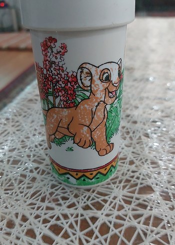 Renkli Aslan Kral Çocuk Termosu - Görsel 2