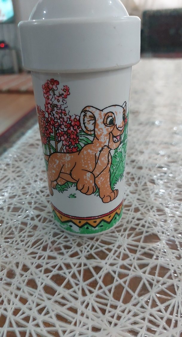 Renkli Aslan Kral Çocuk Termosu - Görsel 2