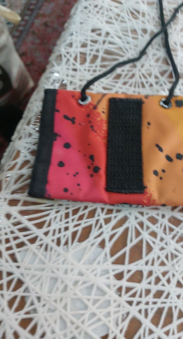 Renkli Bağcıklı Çocuk Cüzdanı Velcro - Görsel 4