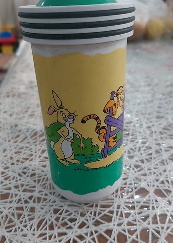 Sarı Winnie the Pooh Çocuk Termos Şişesi - Görsel 2