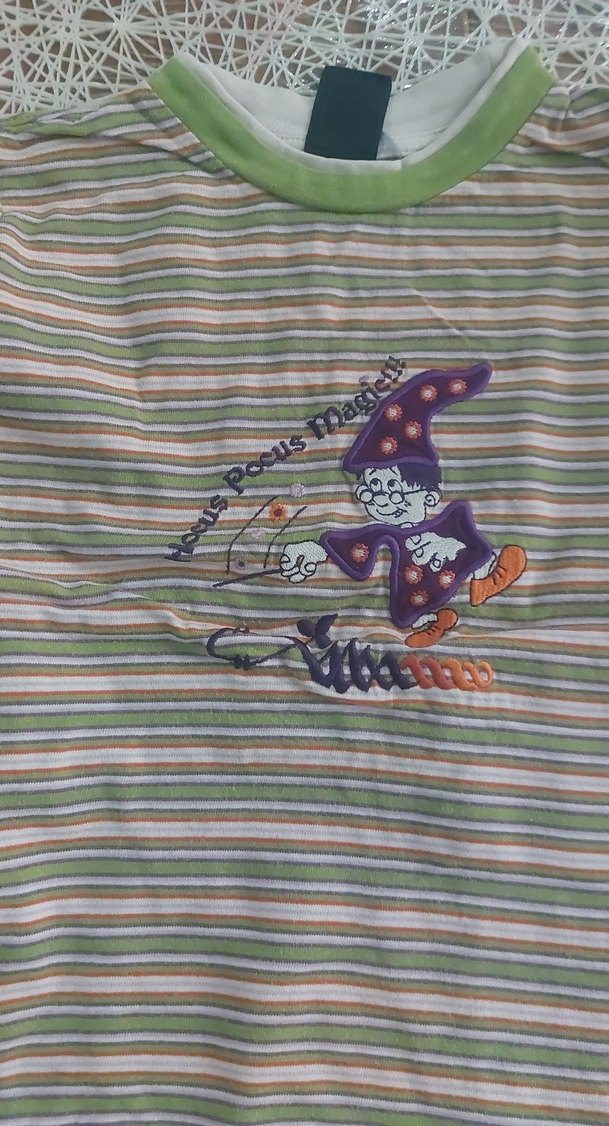 Kız Çocuk Çok Renkli Nakışlı Uzun Kollu Tişört - Görsel 2