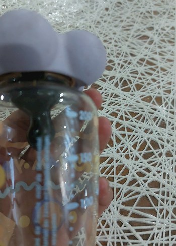 Çiçek Desenli Çok Renkli biberon - Görsel 5