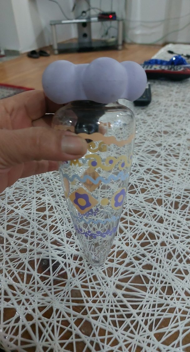 Çiçek Desenli Çok Renkli biberon - Görsel 2