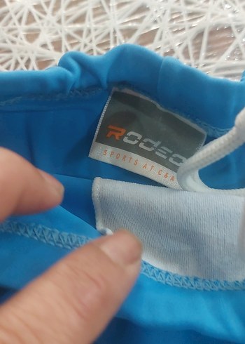 Parlak Mavi Erkek Çocuk Mayo Şortu - Görsel 4